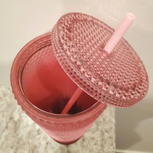 NEW Starbucks Waxberry Pink Ombre Gradient Venti 2022 Holiday Tumbler 💖 - Picture 8 of 11